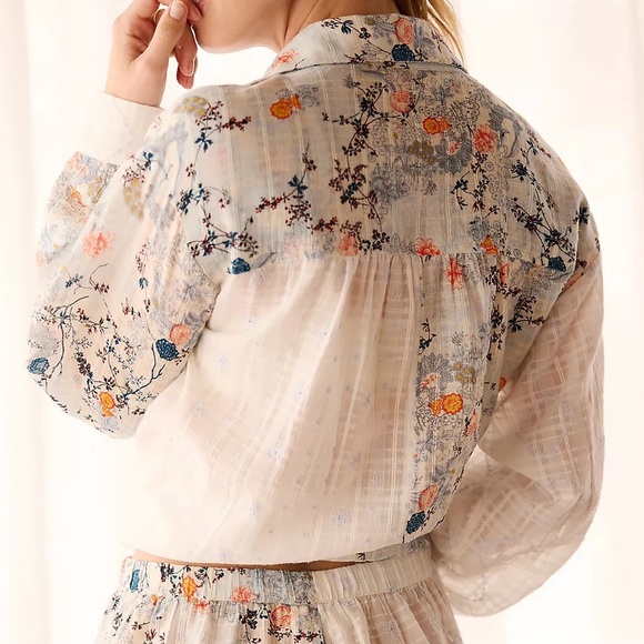 ✨HP x 2 ✨ NWTS ANTHRO PAJAMA TOP (L) - Picture 6 of 17